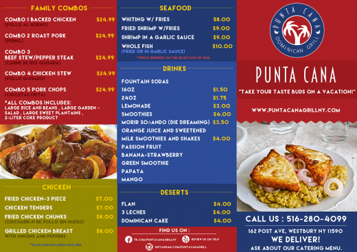 Punta Cana Dominican Grill in Westbury City, New York, United States - #1 Photo of Restaurant, Food, Point of interest, Establishment