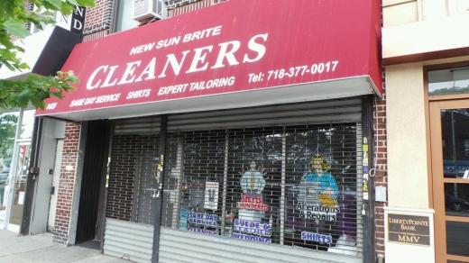 New Sun Brite Cleaners Inc in Kings County City, New York, United States - #1 Photo of Point of interest, Establishment, Laundry