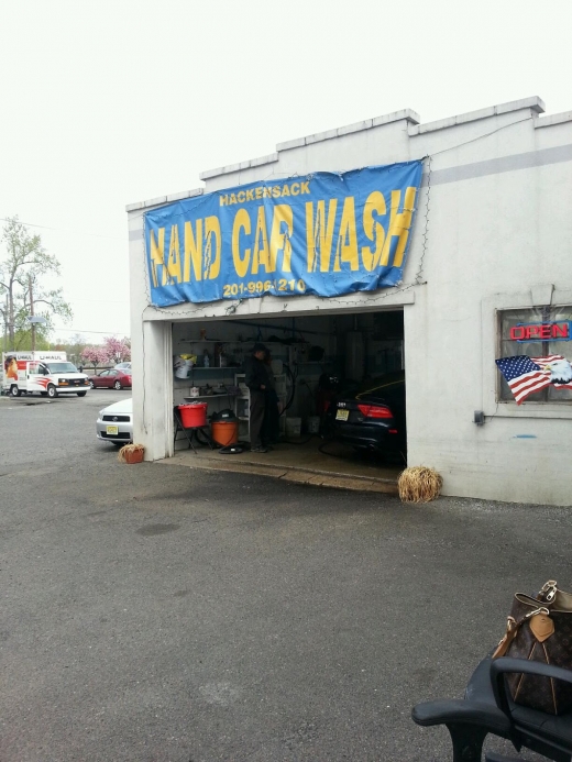 Hackensack Hand Car Wash in Hackensack City, New Jersey, United States - #1 Photo of Point of interest, Establishment, Gas station, Car wash