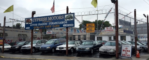 Cypress Motors-Ridgewood Inc in Ridgewood City, New York, United States - #1 Photo of Point of interest, Establishment, Finance, Car dealer, Store, Atm, Bank