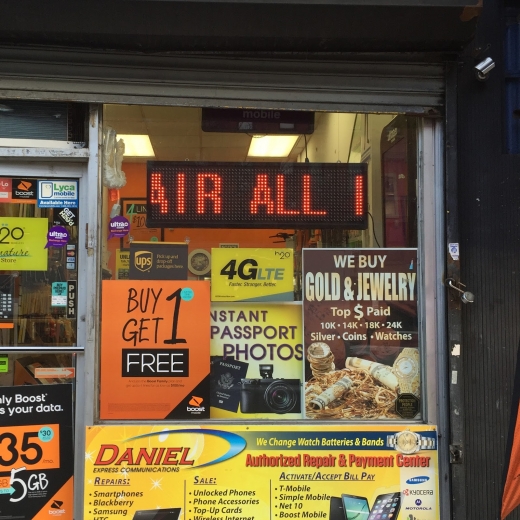 Daniel Express Communications Inc. in New York City, New York, United States - #1 Photo of Point of interest, Establishment, Store, Electronics store