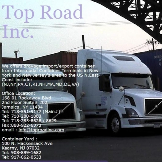 Top Road Inc Container Yard FCL in Kearny City, New Jersey, United States - #1 Photo of Point of interest, Establishment, Local government office