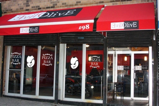 Evil Olive Pizza Bar in Brooklyn City, New York, United States - #1 Photo of Restaurant, Food, Point of interest, Establishment, Bar