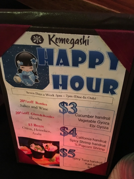 Komegashi in Jersey City, New Jersey, United States - #4 Photo of Restaurant, Food, Point of interest, Establishment, Bar