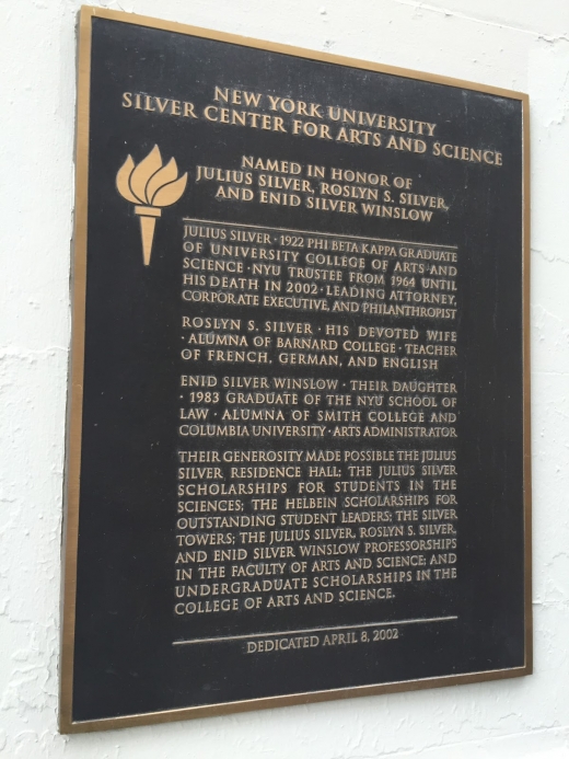 NYU Silver Center in New York City, New York, United States - #3 Photo of Point of interest, Establishment