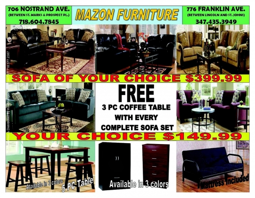 Photo by <br />
<b>Notice</b>:  Undefined index: user in <b>/home/www/activeuser/data/www/vaplace.com/core/views/default/photos.php</b> on line <b>128</b><br />
. Picture for Mazon Home Furniture in Kings County City, New York, United States - Point of interest, Establishment, Store, Home goods store, Furniture store