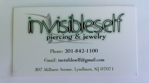 Invisibleself Piercing & Jewelry in Lyndhurst City, New Jersey, United States - #2 Photo of Point of interest, Establishment, Store, Jewelry store