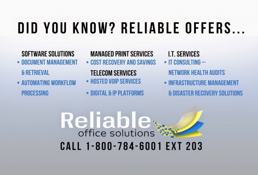 Photo by Reliable Office Solutions & Systems for Reliable Office Solutions & Systems
