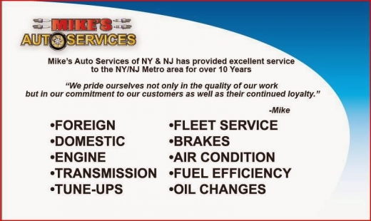 Mike Auto Services of NJ in Elizabeth City, New Jersey, United States - #1 Photo of Point of interest, Establishment, Car repair