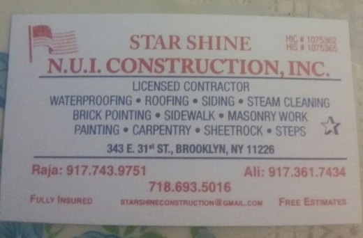 Star Shine Construction in New York City, New York, United States - #1 Photo of Point of interest, Establishment, General contractor