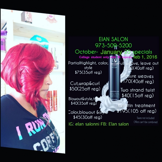 Photo by <br />
<b>Notice</b>:  Undefined index: user in <b>/home/www/activeuser/data/www/vaplace.com/core/views/default/photos.php</b> on line <b>128</b><br />
. Picture for Elan Salon in Montclair City, New Jersey, United States - Point of interest, Establishment, Beauty salon