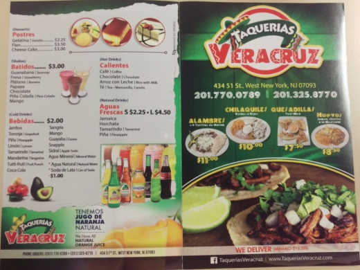 Taquerias Veracruz West New York in West New York City, New Jersey, United States - #2 Photo of Restaurant, Food, Point of interest, Establishment