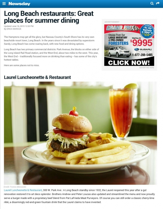 Laurel Diner in Long Beach City, New York, United States - #4 Photo of Restaurant, Food, Point of interest, Establishment