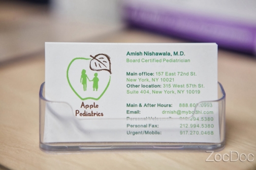 Photo by Apple Pediatrics, Dr. Amish Nishawala, MD for Apple Pediatrics, Dr. Amish Nishawala, MD