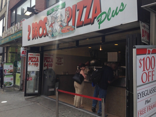 2 Bros. Pizza in New York City, New York, United States - #1 Photo of Restaurant, Food, Point of interest, Establishment