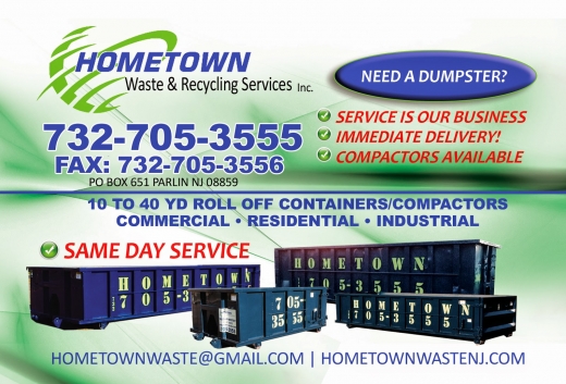 Photo by <br />
<b>Notice</b>:  Undefined index: user in <b>/home/www/activeuser/data/www/vaplace.com/core/views/default/photos.php</b> on line <b>128</b><br />
. Picture for Hometown Waste & Recycling Services Inc. in Old Bridge Township City, New Jersey, United States - Point of interest, Establishment