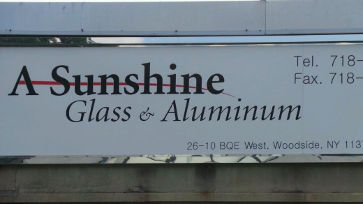 A Sunshine Glass & Aluminum in Woodside City, New York, United States - #2 Photo of Point of interest, Establishment, Store