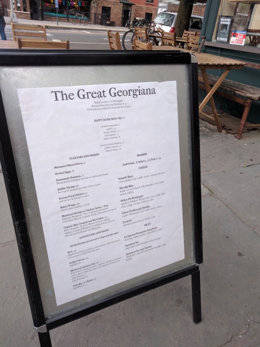 The Great Georgiana in Brooklyn City, New York, United States - #3 Photo of Restaurant, Food, Point of interest, Establishment, Bar