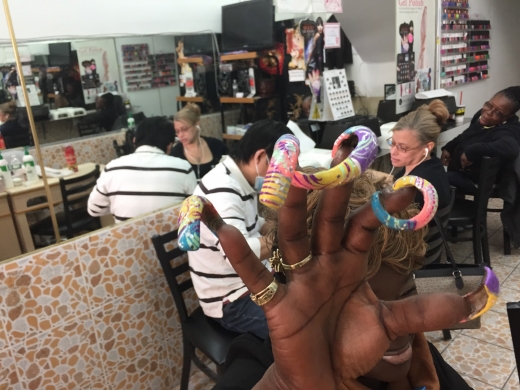 Nails Salon in Bronx City, New York, United States - #2 Photo of Point of interest, Establishment, Beauty salon, Hair care