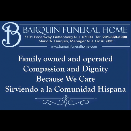 Photo by <br />
<b>Notice</b>:  Undefined index: user in <b>/home/www/activeuser/data/www/vaplace.com/core/views/default/photos.php</b> on line <b>128</b><br />
. Picture for Barquin Funeral Home in Guttenberg City, New Jersey, United States - Point of interest, Establishment, Funeral home, Cemetery
