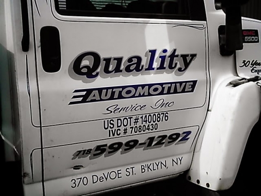 Quality Automotive Services Inc in Brooklyn City, New York, United States - #2 Photo of Point of interest, Establishment, Car repair, Storage