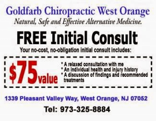 Goldfarb Chiropractic and Acupuncture Center in West Orange City, New Jersey, United States - #2 Photo of Point of interest, Establishment, Health
