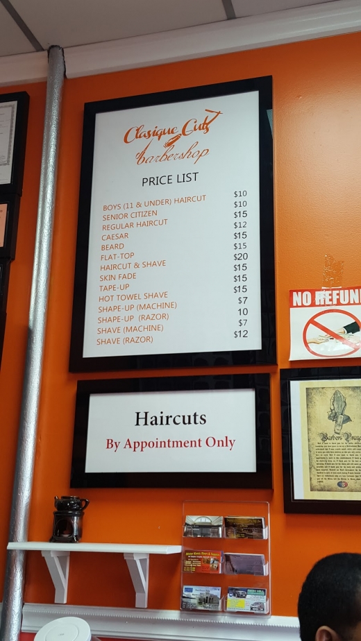 Clasique Cuts in New York City, New York, United States - #2 Photo of Point of interest, Establishment, Health, Hair care
