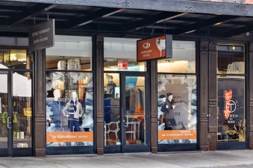 Icebreaker Meatpacking District Store in New York City, New York, United States - #1 Photo of Point of interest, Establishment, Store, Clothing store