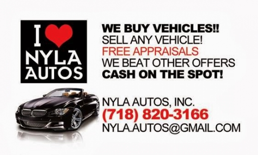 NYLA AUTOS INC - CASH FOR VEHICLES / CARS TRUCKS in Jamaica City, New York, United States - #1 Photo of Point of interest, Establishment, Car dealer, Store, Car repair