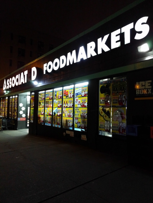 Associated Food Markets in New York City, New York, United States - #2 Photo of Restaurant, Food, Point of interest, Establishment, Store, Health, Meal takeaway, Grocery or supermarket, Bar, Bakery, Liquor store