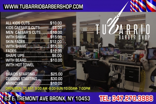 Tu Barrio Barbershop in Bronx City, New York, United States - #3 Photo of Point of interest, Establishment, Health, Hair care