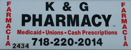 K & G Pharmacy Inc in Bronx City, New York, United States - #2 Photo of Point of interest, Establishment, Store, Health, Pharmacy