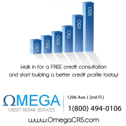 Omega Credit repair services in Kings County City, New York, United States - #1 Photo of Point of interest, Establishment, Finance