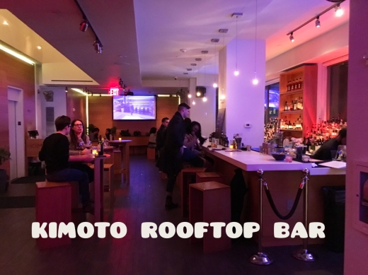 Kimoto Rooftop Bar & Lounge in Brooklyn City, New York, United States - #3 Photo of Restaurant, Food, Point of interest, Establishment, Bar, Night club