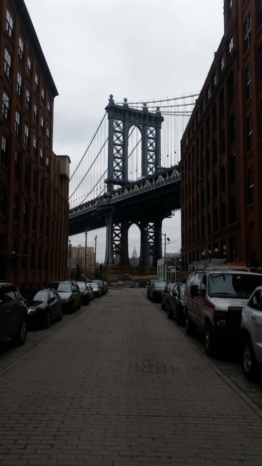 Dumbo Bridge view 뮤한도전 in Kings County City, New York, United States - #4 Photo of Point of interest, Establishment