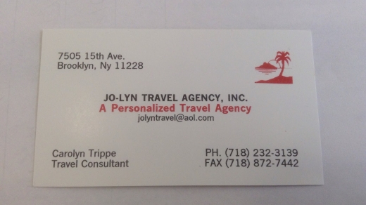 Jolyn Travel Agency in Kings County City, New York, United States - #2 Photo of Point of interest, Establishment, Finance, Travel agency, Place of worship