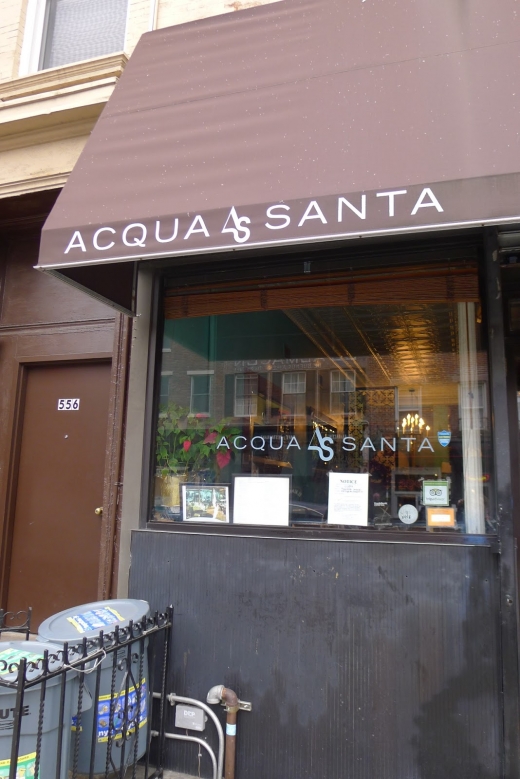 Acqua Santa in Brooklyn City, New York, United States - #1 Photo of Restaurant, Food, Point of interest, Establishment, Bar