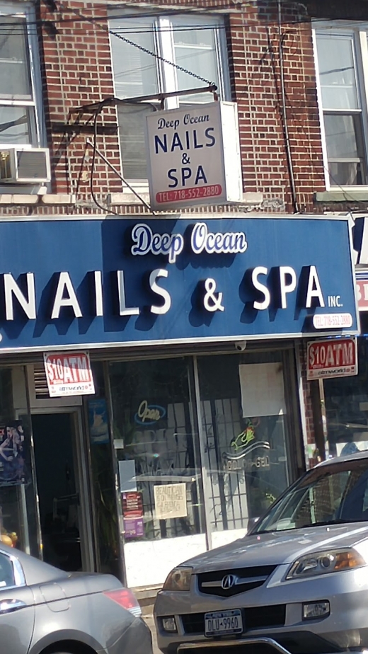 Deep Ocean Nail & Spa Inc in Kings County City, New York, United States - #1 Photo of Point of interest, Establishment, Beauty salon, Hair care