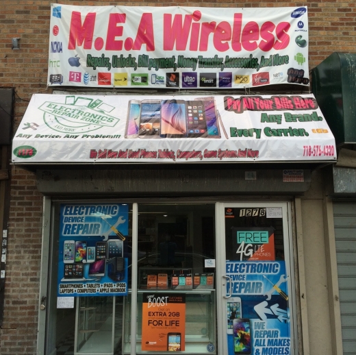 M.E.A Wireless in Bronx City, New York, United States - #1 Photo of Point of interest, Establishment, Finance, Store