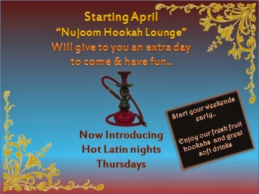 Nujoom Hookah Lounge in Newark City, New Jersey, United States - #4 Photo of Point of interest, Establishment, Store, Bar