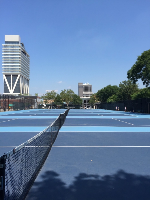 Photo by Josh Clement for McCarren Park Tennis Courts