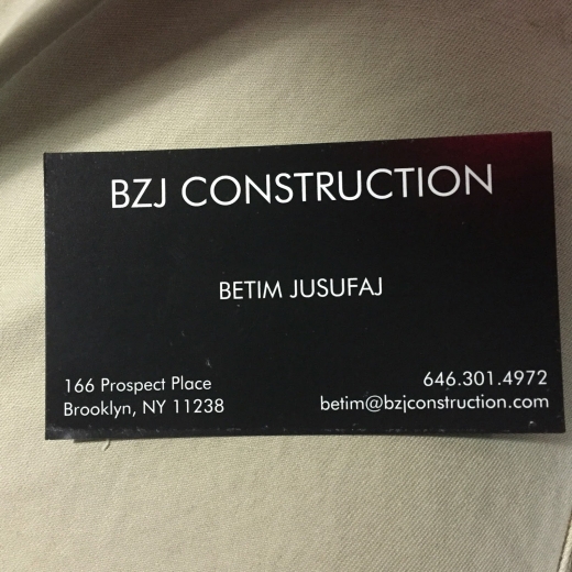BZJ construction llc in Brooklyn City, New York, United States - #1 Photo of Point of interest, Establishment, General contractor