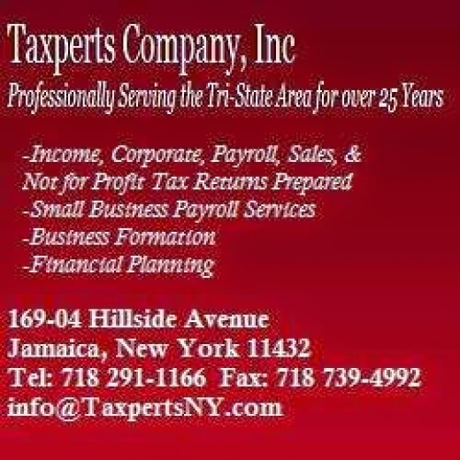 Taxperts Company, Inc. in Queens City, New York, United States - #2 Photo of Point of interest, Establishment, Finance, Accounting
