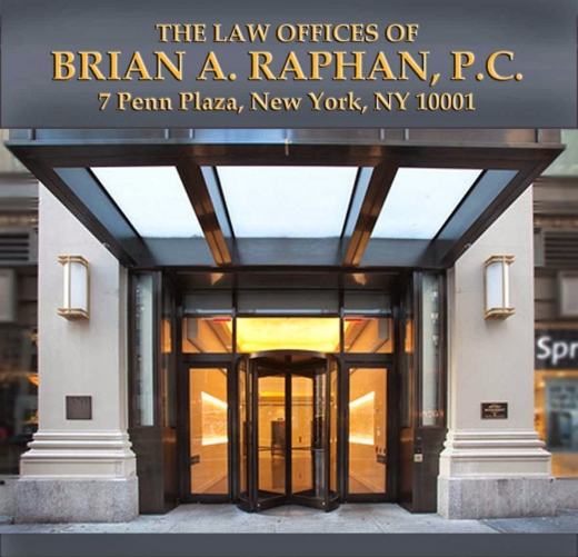 The Law Offices of Brian A. Raphan. P.C. in New York City, New York, United States - #3 Photo of Point of interest, Establishment, Lawyer