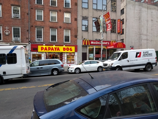 Papaya Dog in New York City, New York, United States - #1 Photo of Restaurant, Food, Point of interest, Establishment