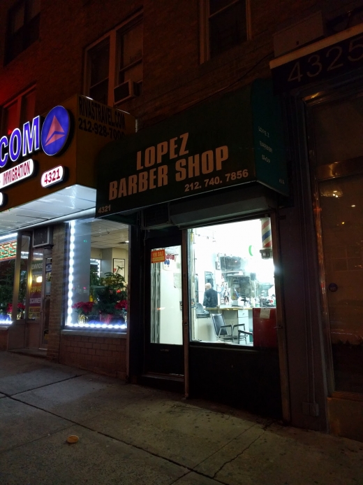 Lopez Barber Shop in New York City, New York, United States - #1 Photo of Point of interest, Establishment, Health, Hair care