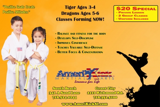 AmeriKick Karate in Richmond City, New York, United States - #4 Photo of Point of interest, Establishment, Health, Gym