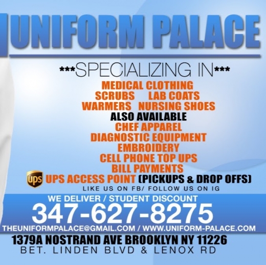 Uniform Palace in Brooklyn City, New York, United States - #1 Photo of Point of interest, Establishment, Store, Health, Clothing store
