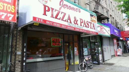 Photo by Walkertwentyfour NYC for Jerome Pizza Pasta