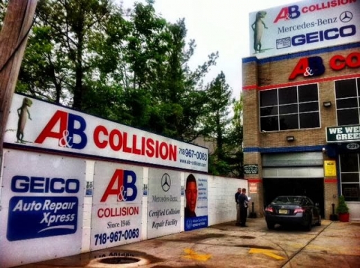 A & B Collision Center in Staten Island City, New York, United States - #4 Photo of Point of interest, Establishment, Car repair